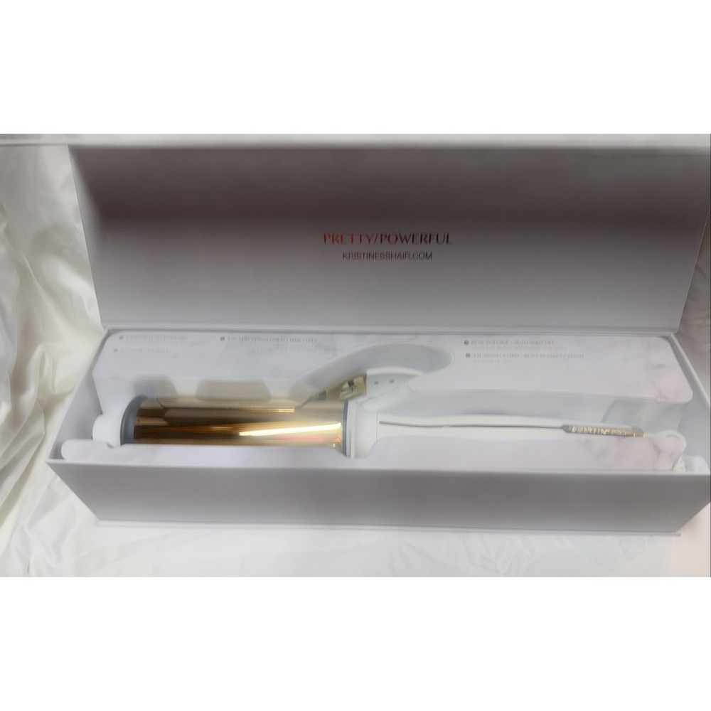 Kristin Ess Titanium Curling Iron Barrel Blowout Waves 425°F Digital Display 2" - Picture 3 of 5